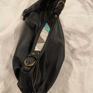 Emilio Pucci Black Soft Leather Bag, excellent like new condition.